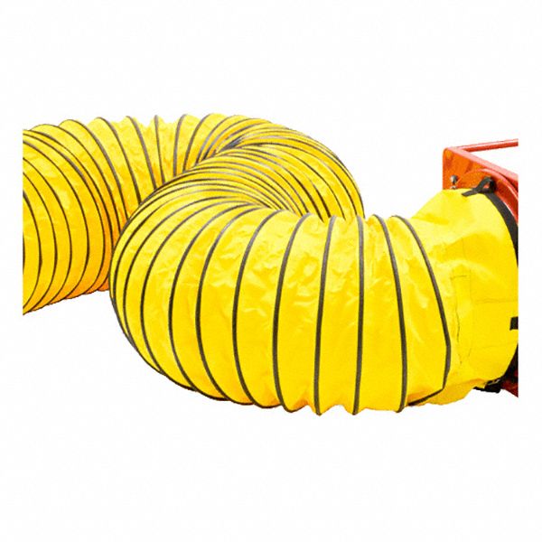 TEMPEST, 15 ft Overall Lg, 18 in Inside Dia, Flexible Hose - 56DZ22|725