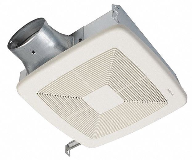 Ceiling/Wall, 50 cfm Max, Bathroom Fan - 56EC10|LP50100DC - Grainger