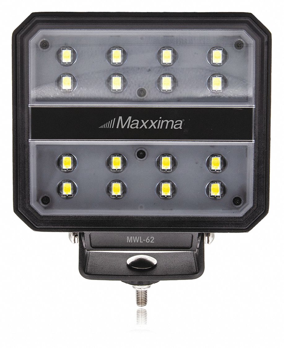 MAXXIMA MWL62 Work Light,Square Shape,LED Lighting 755183178885 eBay