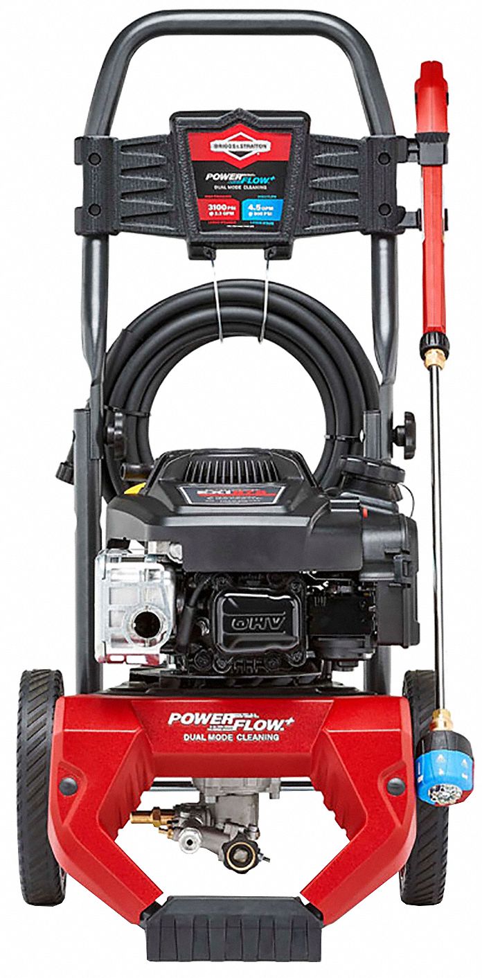 BRIGGS & STRATTON, 3,100 psi Op Pressure, Cold, Pressure Washer