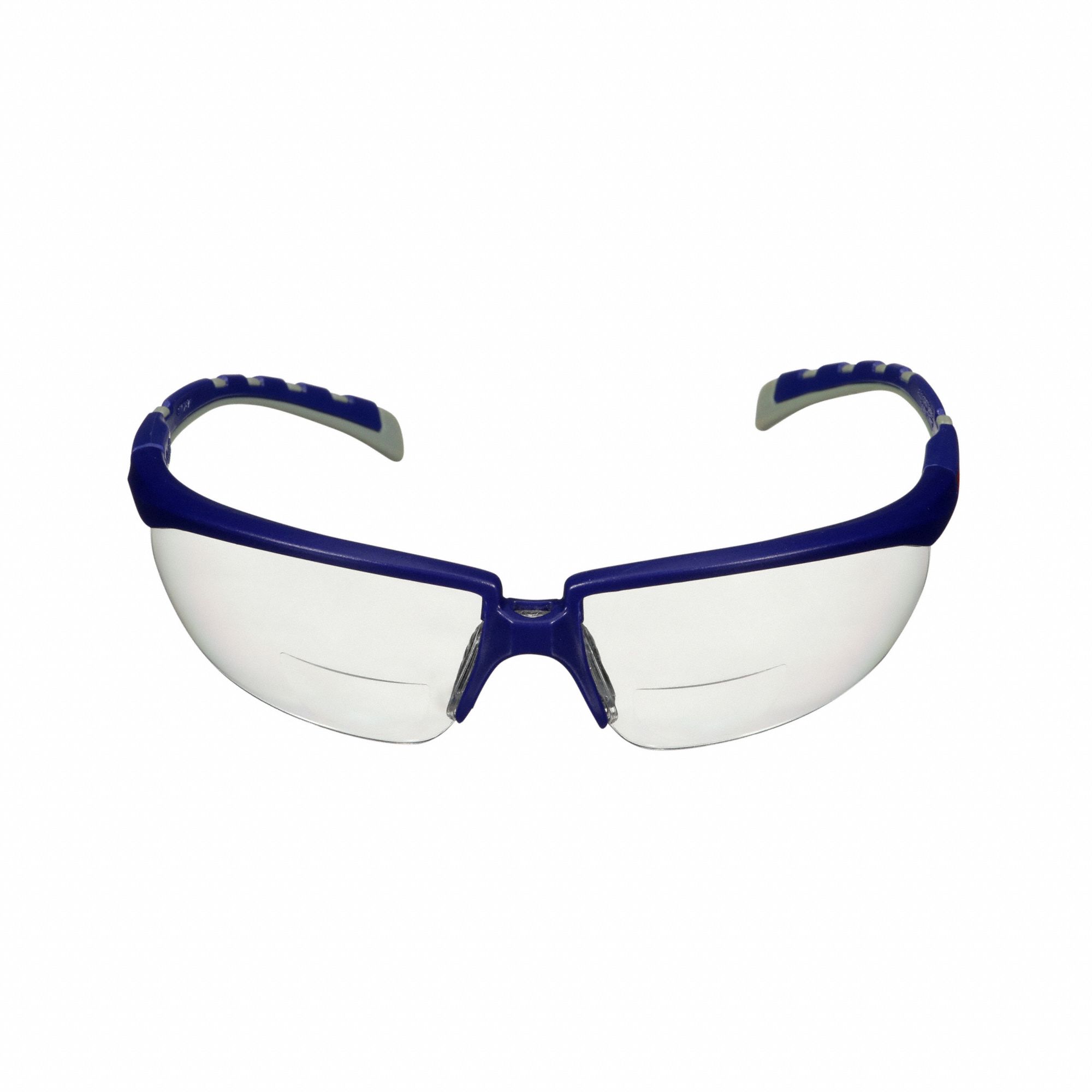 3M Safety Glasses AntiFog /AntiStatic, No Foam Lining, Wraparound Frame, HalfFrame, +1.50