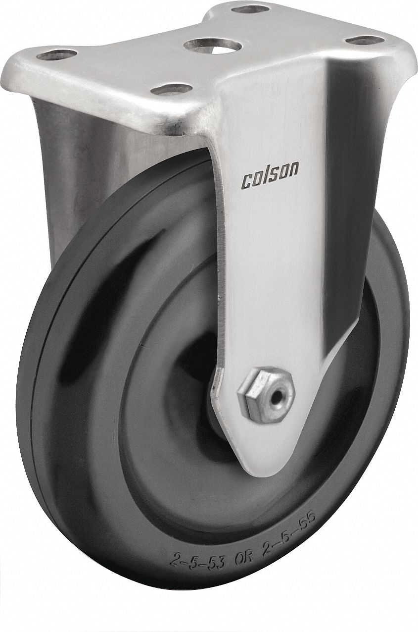 COLSON Colson 2.33408.42 Colson Standard Plate Caster 3 in Wheel Dia