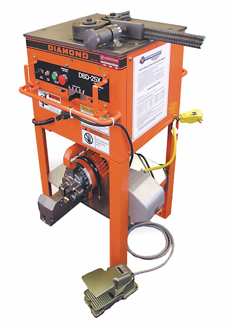 BN PRODUCTS USA, 6 Max. Cut Size, 7 Max. Bend Size, Portable Rebar