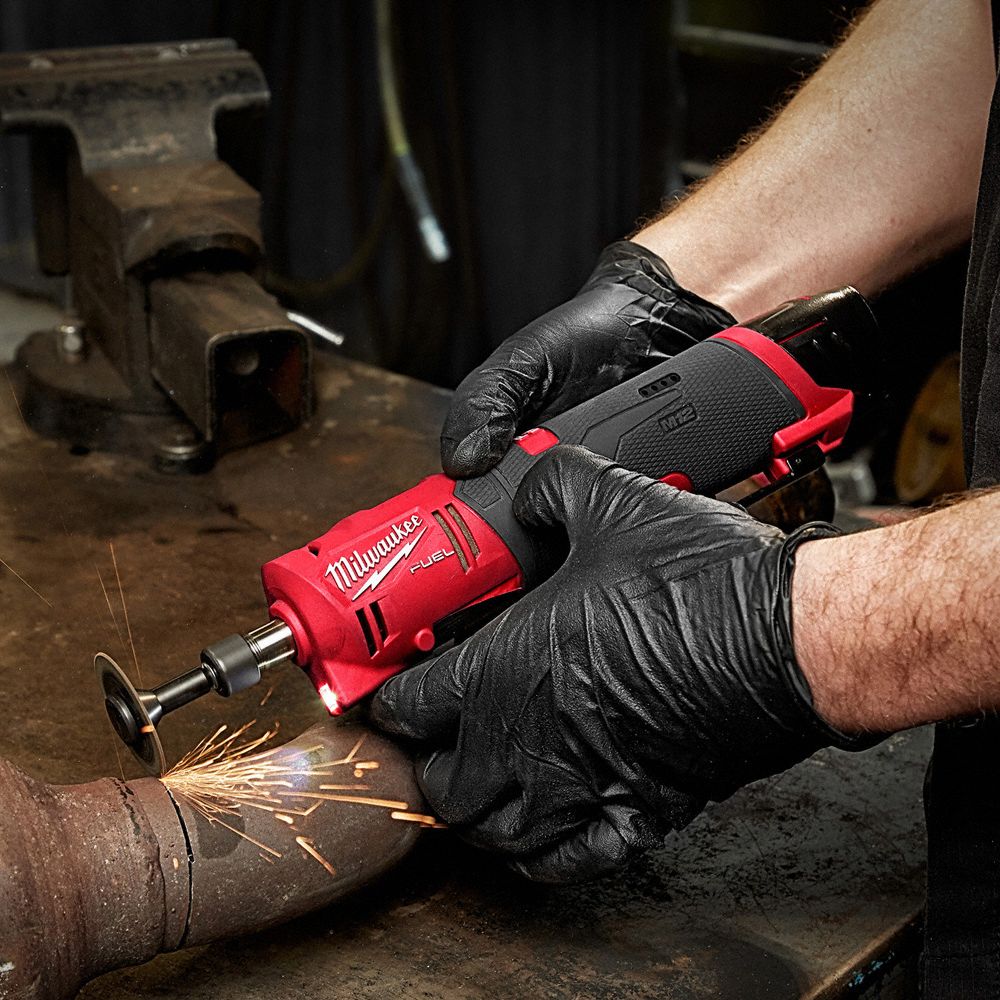 MILWAUKEE Die Grinder 20,000 RPM Max. Speed, Paddle, 1/4 in Collet