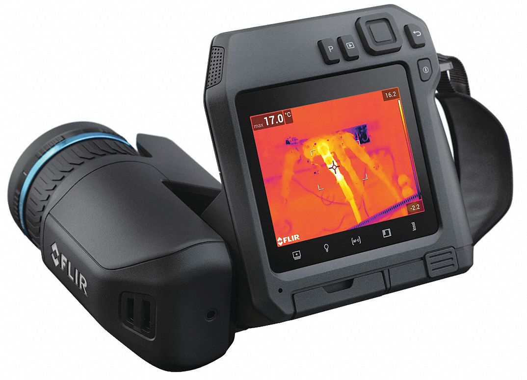 FLIR, 4° to 2732°, 640 x 480 Pixels, Infrared Camera 56HR70FLIR