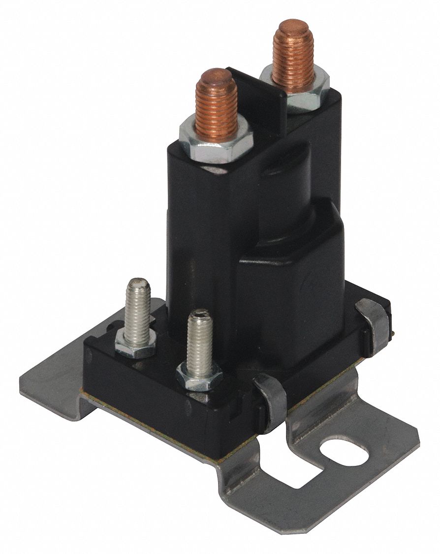 WHITERODGERS DC Power Solenoid, 12 V DC Coil Voltage DC, 100 Amps