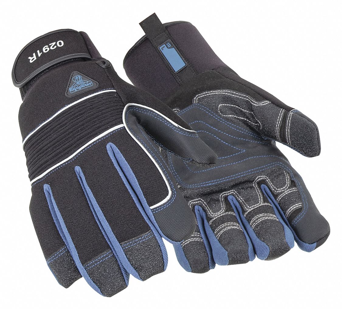 REFRIGIWEAR Mechanics Gloves, XL, Mechanics 56KC190291RBLKXLG Grainger