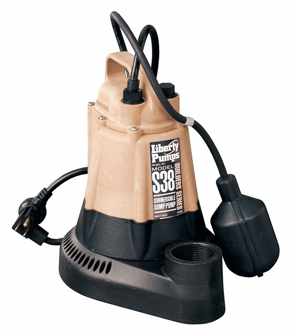 Liberty Pumps S382 Liberty Pumps Sump Pump 1/3 HP, 42 gpm Flow Rate