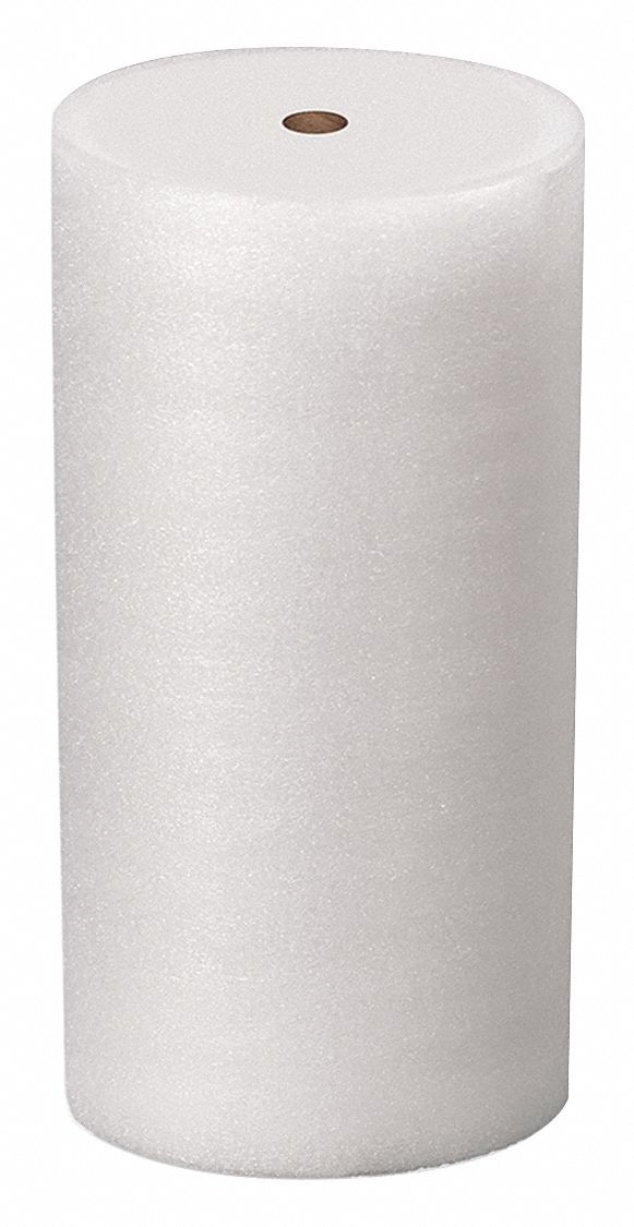 1/4 in Foam Thick, 72 in Roll Wd, Packing Foam Roll 56KZ1056KZ10 Grainger