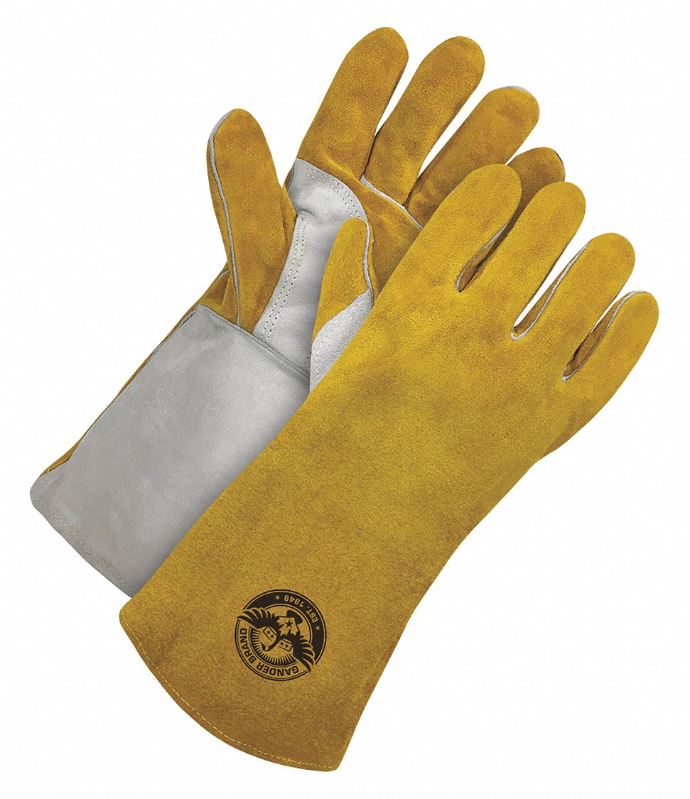 Wing Thumb, Gauntlet Cuff, Welding Gloves 783V586097800K Grainger
