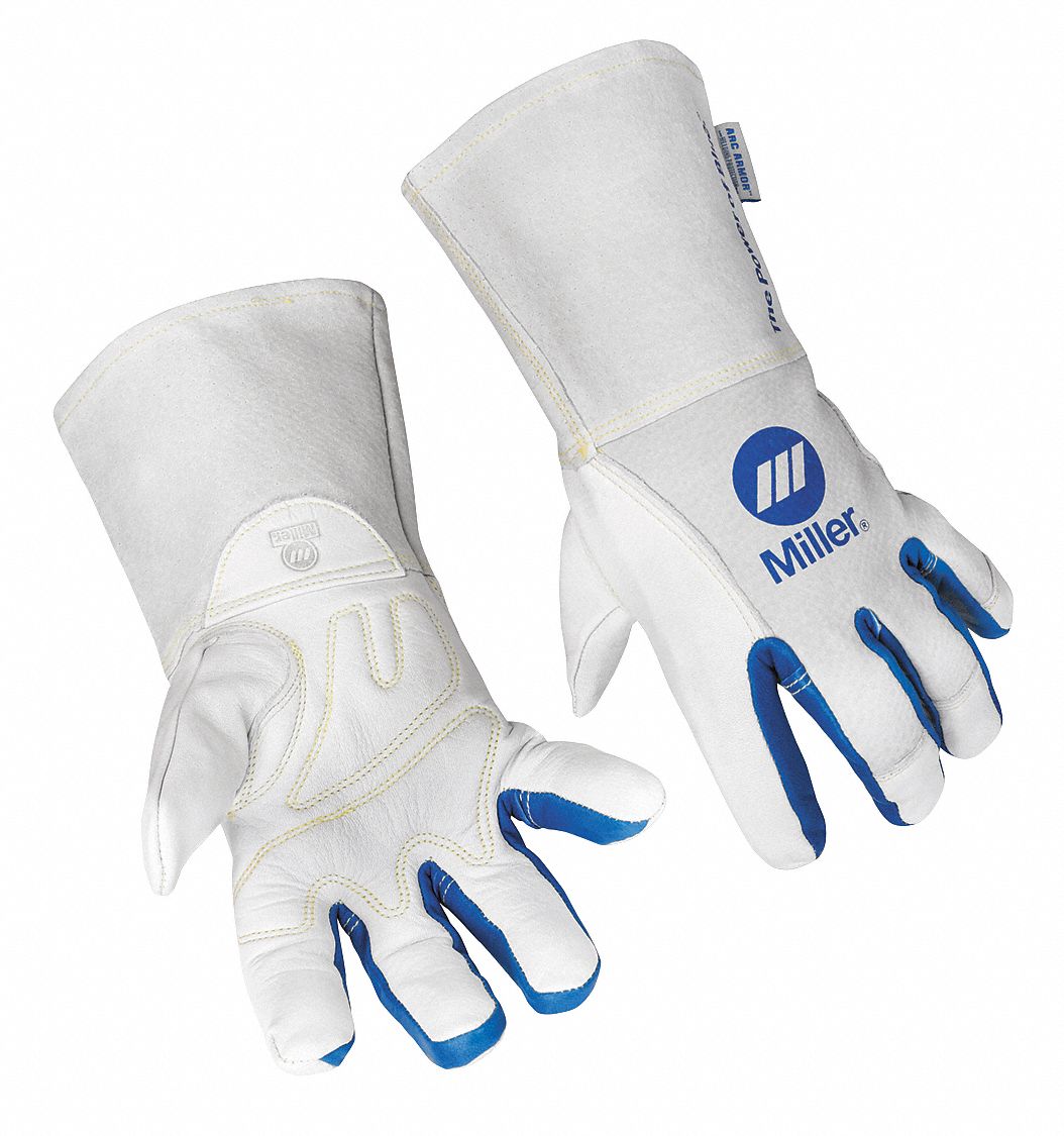 MILLER ELECTRIC MIG Welding Gloves, 1 PR 56LL58269618 Grainger