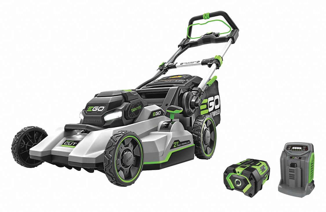 EGO, Variable Speed, 21 in Cutting Wd, Walk Behind Mower 56LM07