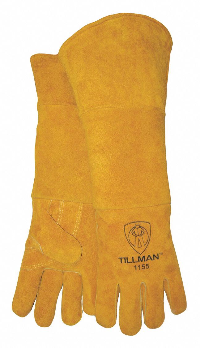 Wing Thumb, Extended Gauntlet Cuff, Gloves 56LR551155 Grainger