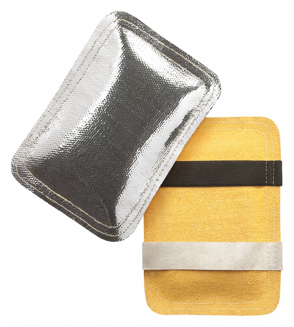 STEINER INDUSTRIES Glove BackAluminized Hand Pad Fiberglass