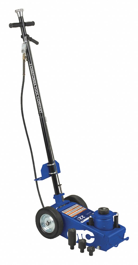 OTC HeavyDuty Steel Air/Hydraulic Service Jack with Lifting Capacity