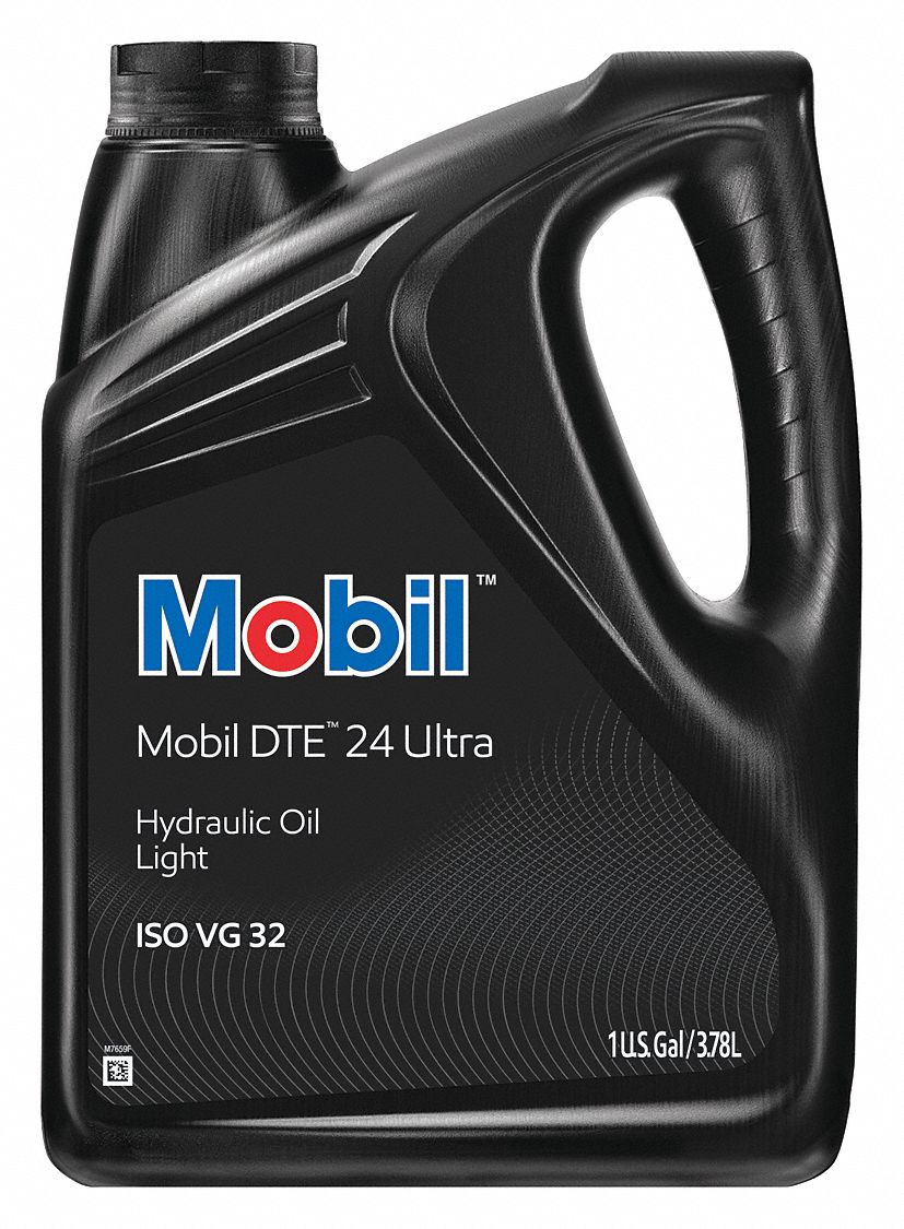 MOBIL, DTE 24, 1 gal, Hydraulic Oil 56MD25125363 Grainger