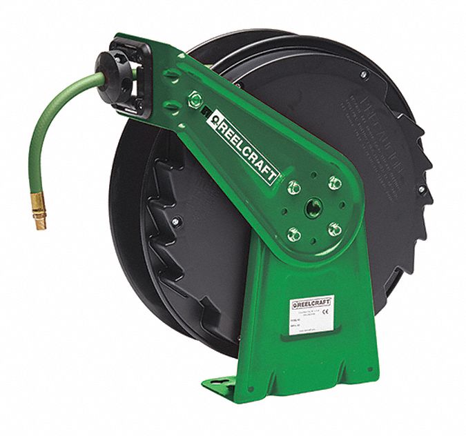 REELCRAFT Spring Return Hose Reel, Nitrogen, 300 psi, Hose Capacity 50