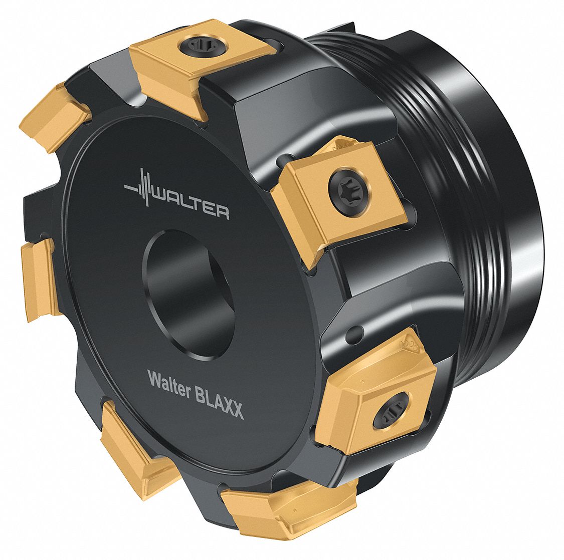 WALTER Indexable Face Mill, Max. Cutting Dia. 3.1500", Arbor Dia. 1.