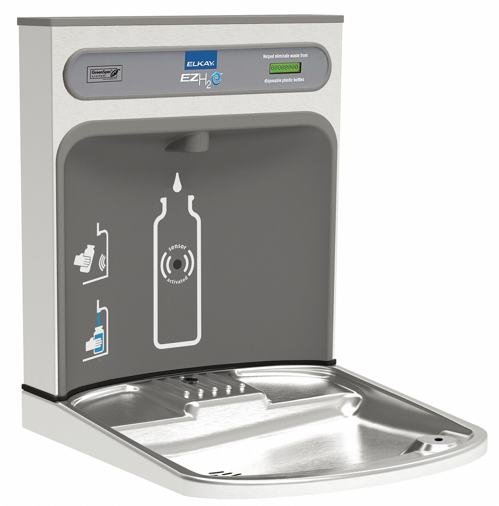 ELKAY, Sensor, 18 7/8 in Ht, Bottle Filler Retrofit Kit - 56UM81|EZWSRK