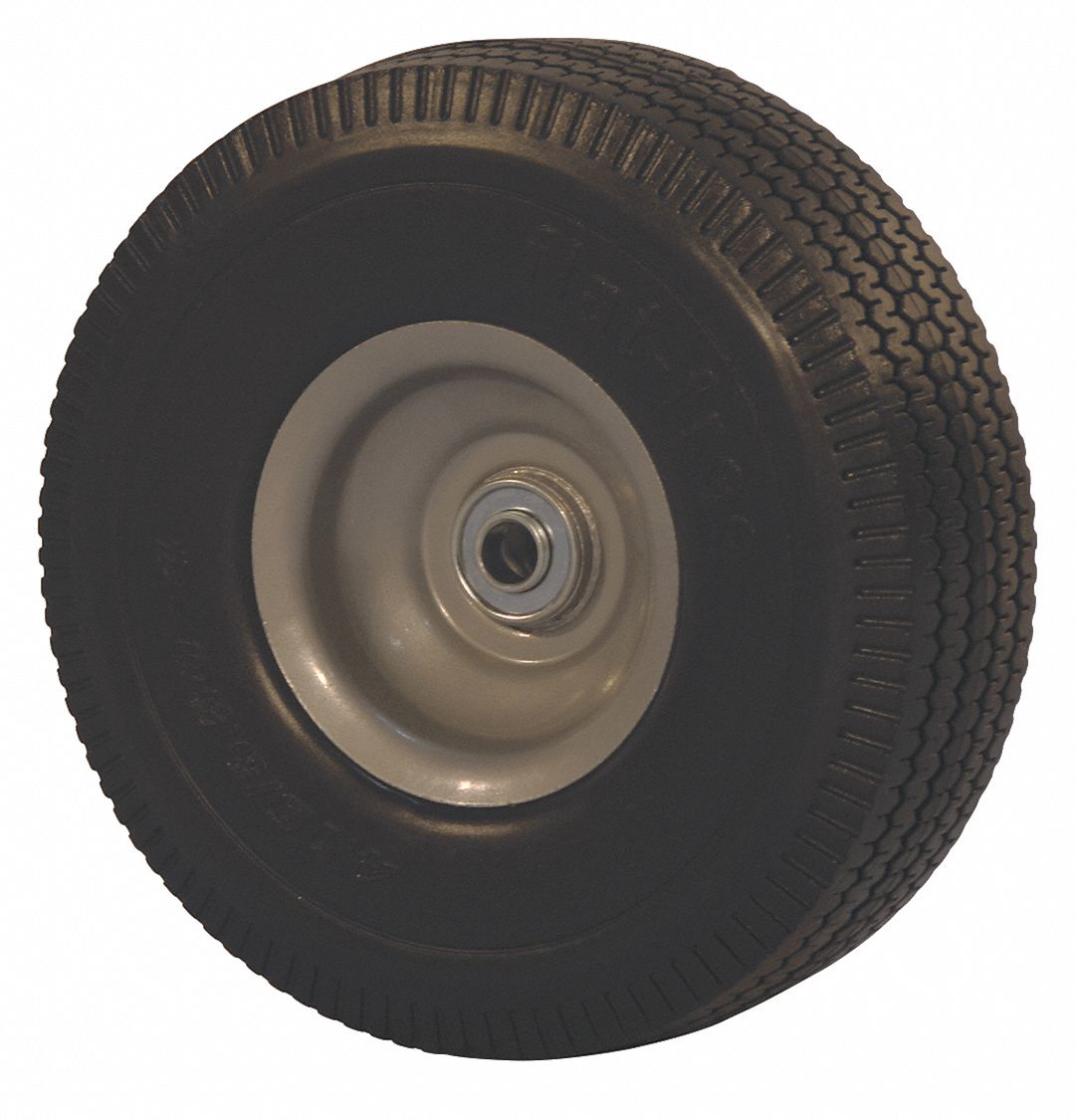 MILWAUKEE HAND TRUCKS, Flat Free Tire,10" 56YK71DC3337 Grainger