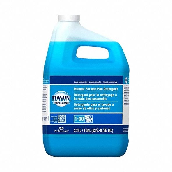 Manual Pot/Pan Dish Detergent,Gallon,PK4 Grainger