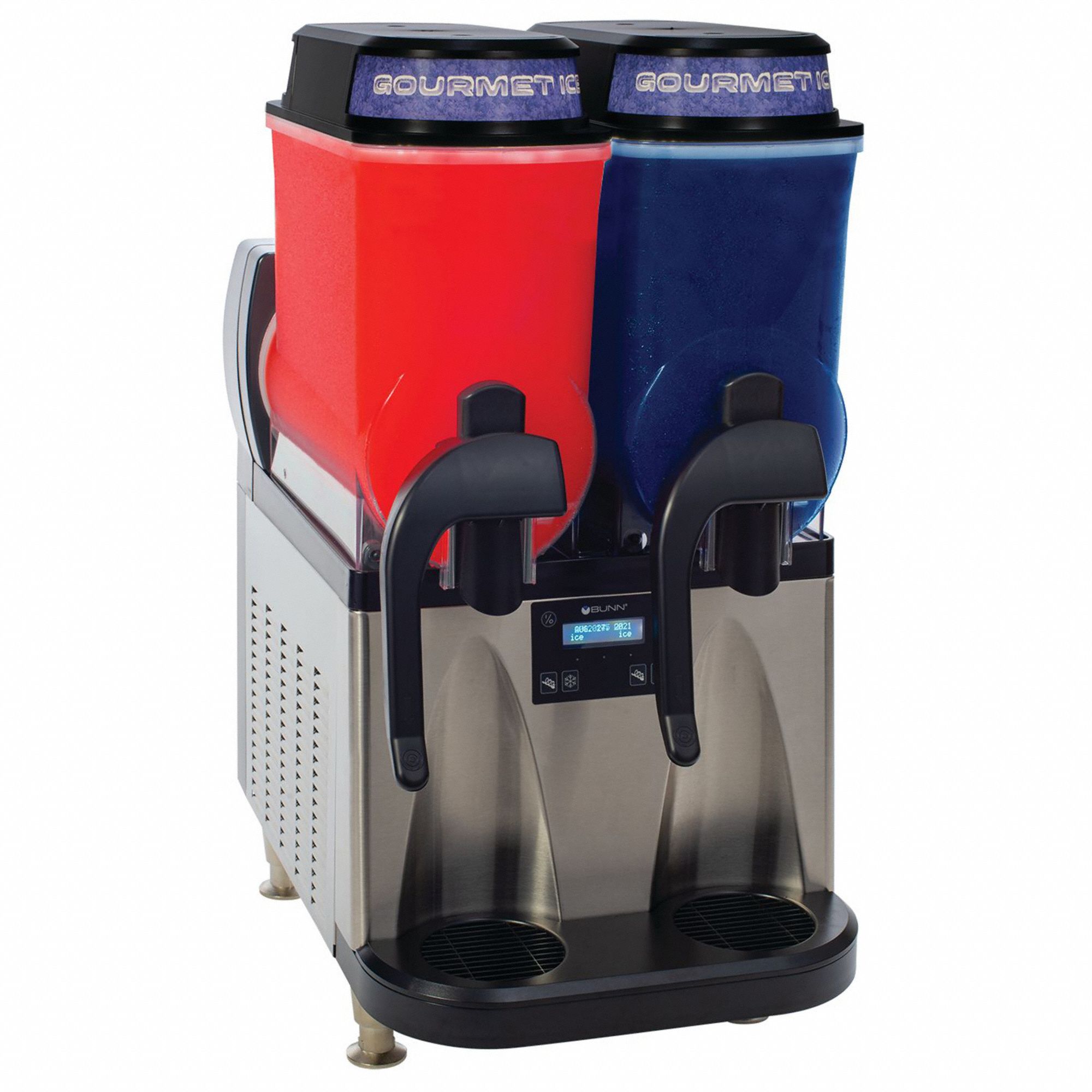 2 Dispensers, 6 gal Capacity, Frozen Beverage Dispenser 6DHE8ULTRA 2