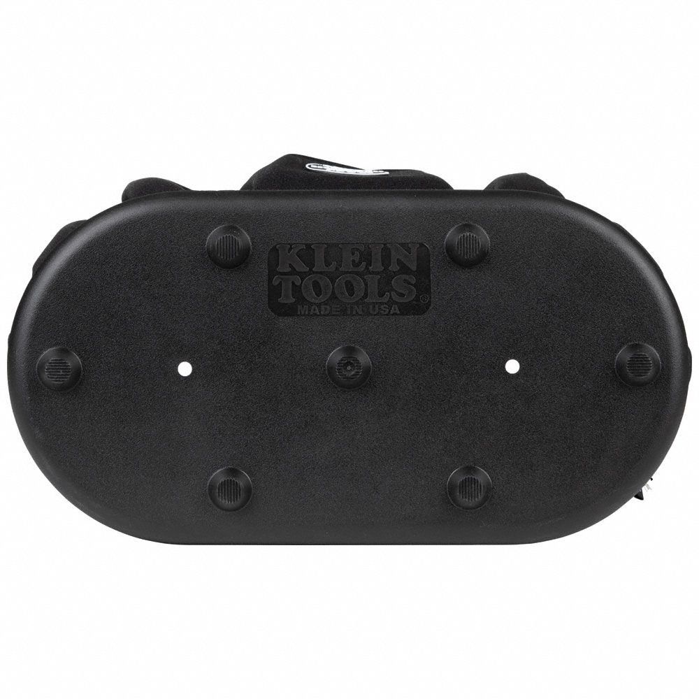 KLEIN TOOLS Tool Tote Polyester, Black, 7 Outside Pockets, 0 Inside