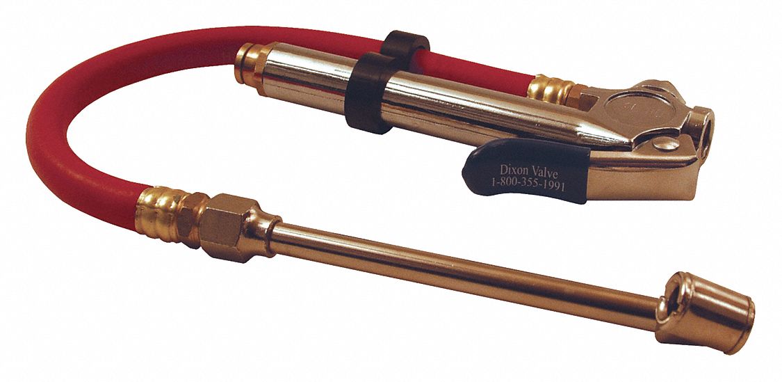 DIXON VALVE & COUPLING, Heavy Duty,Tire Pressure Gauge 58DN29D101