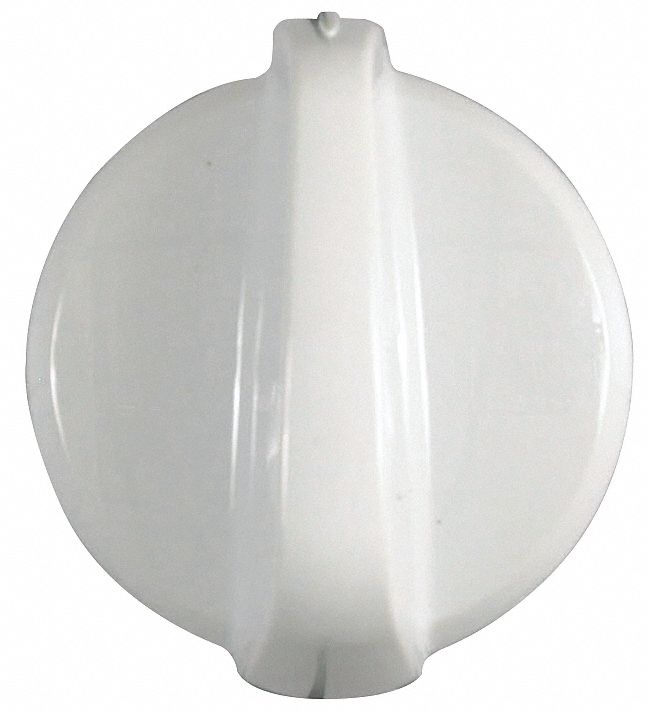 GE, Fits GE/Hotpoint/Kenmore Brand, Range Control Knob, White 58NR70