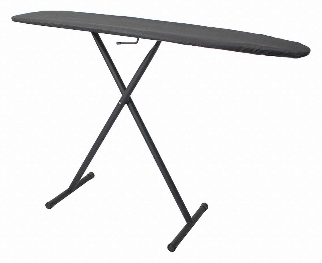 HOSPITALITY 1 SOURCE, Full Size, Charcoal, Ironing Board 58RJ49