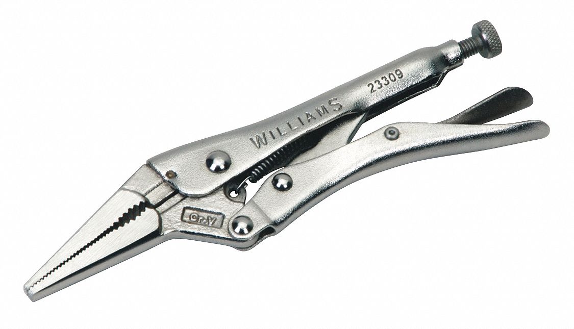 Long Locking Pliers,w/Cutter,9" 58UA2323310 Grainger