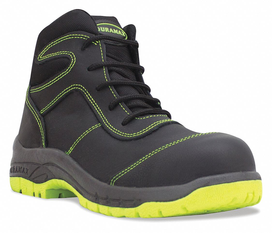 DURAMAX Zapato Industrial Negro Talla 5 Unisex Botas y Zapatos para Trabajo 58ZZ97 2590TEG