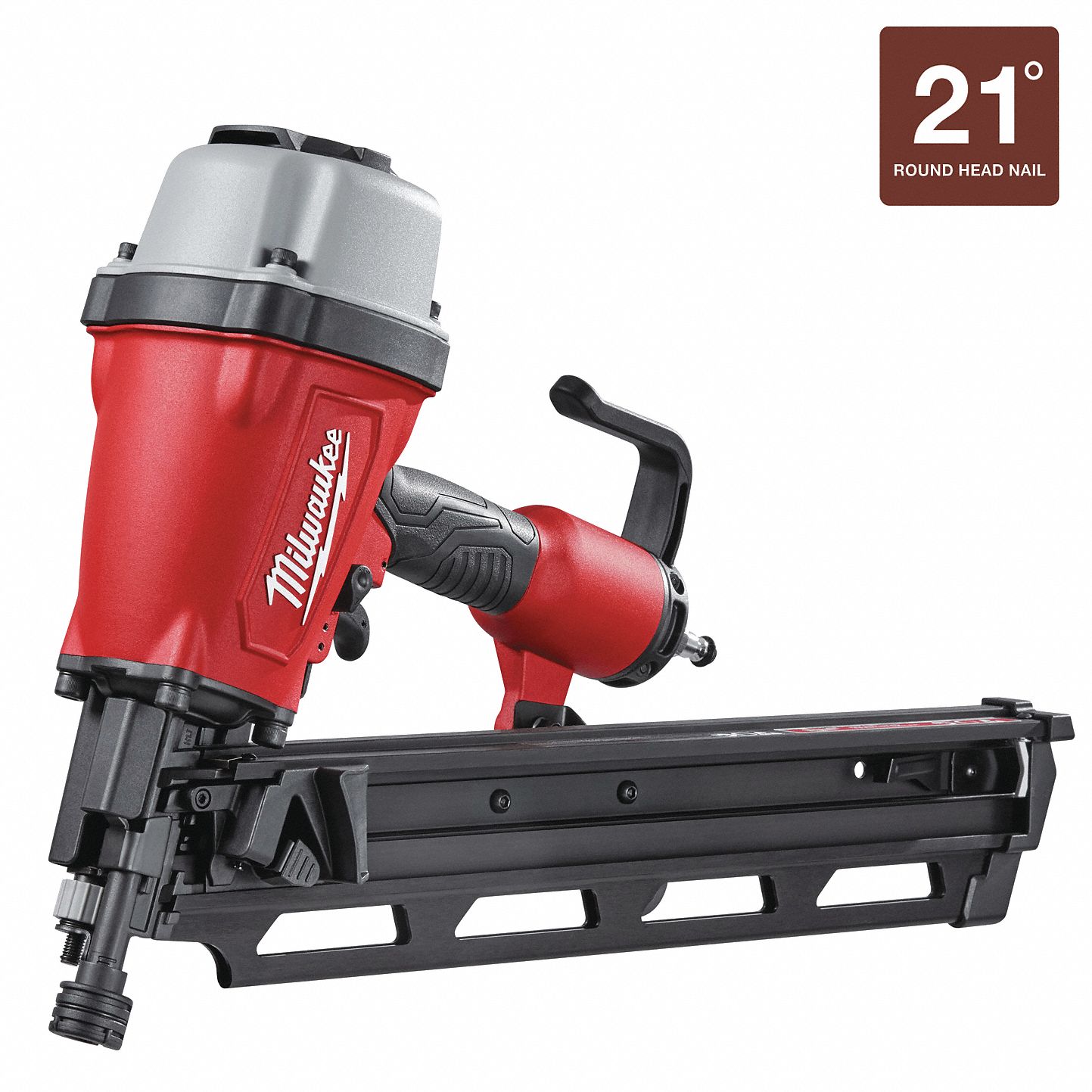 MILWAUKEE Air Powered, Nail Gun 59FC18720020 Grainger