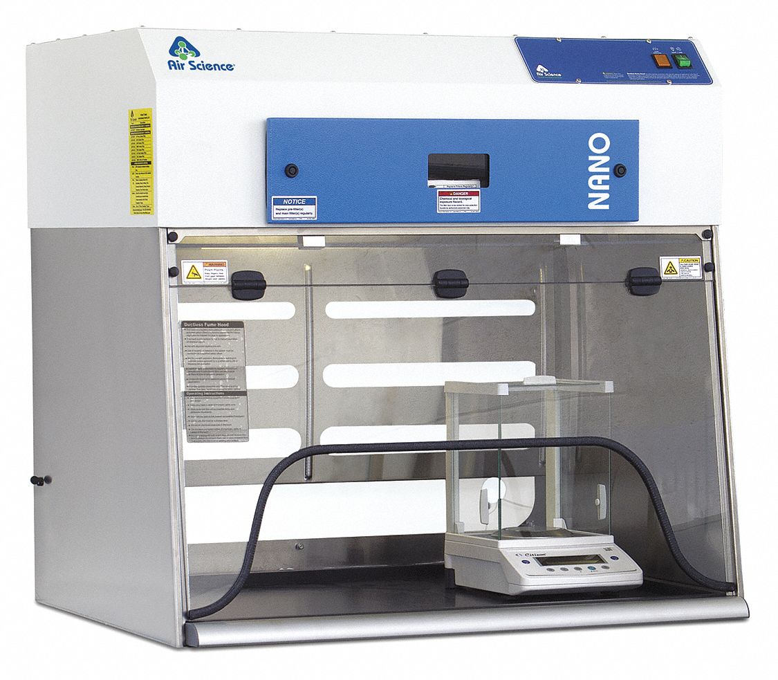 AIR SCIENCE Nano Fume Hood, 48" W 59NY39P548NANO Grainger