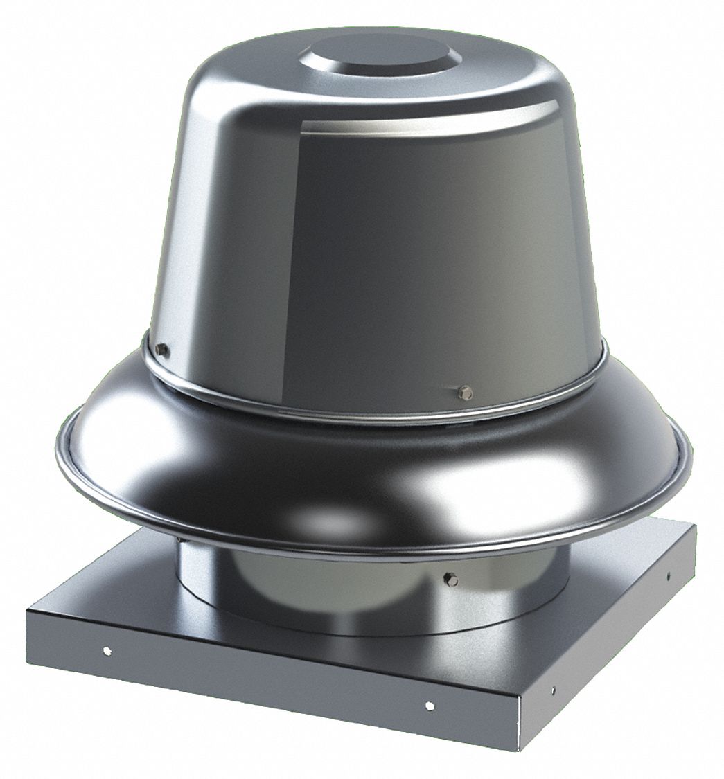 SOLER & PALAU Downblast Exhaust Fan, 1/3Hp, 1Ph, 1625rpm 59UX19