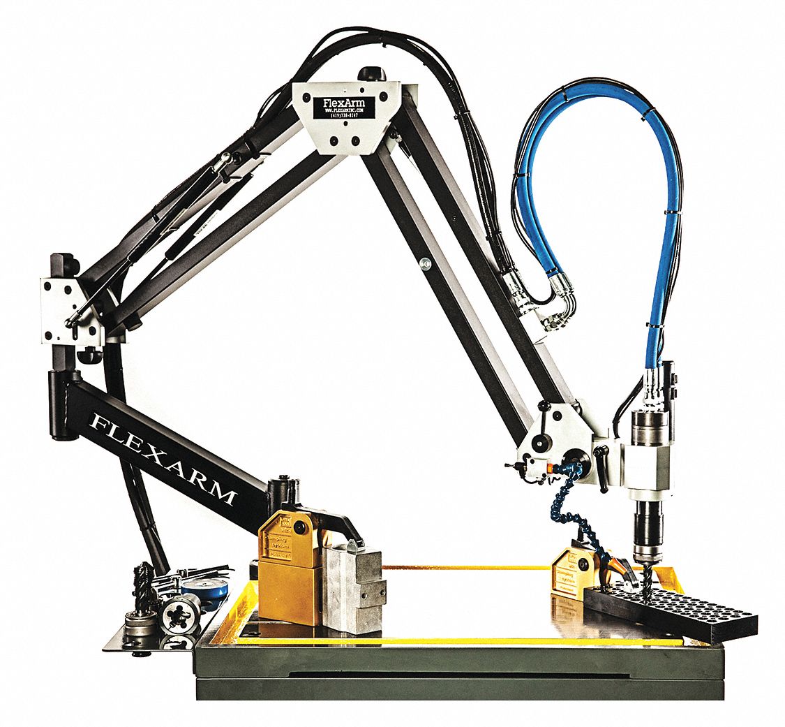 FLEXARM Torque Arm Hydraulic, 73 in Max. Working Range, 40.6 Nm Max