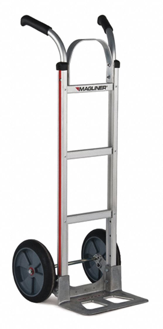 MAGLINER Hand Truck, 500 lb Load Capacity, Continuous Frame Dual Pin