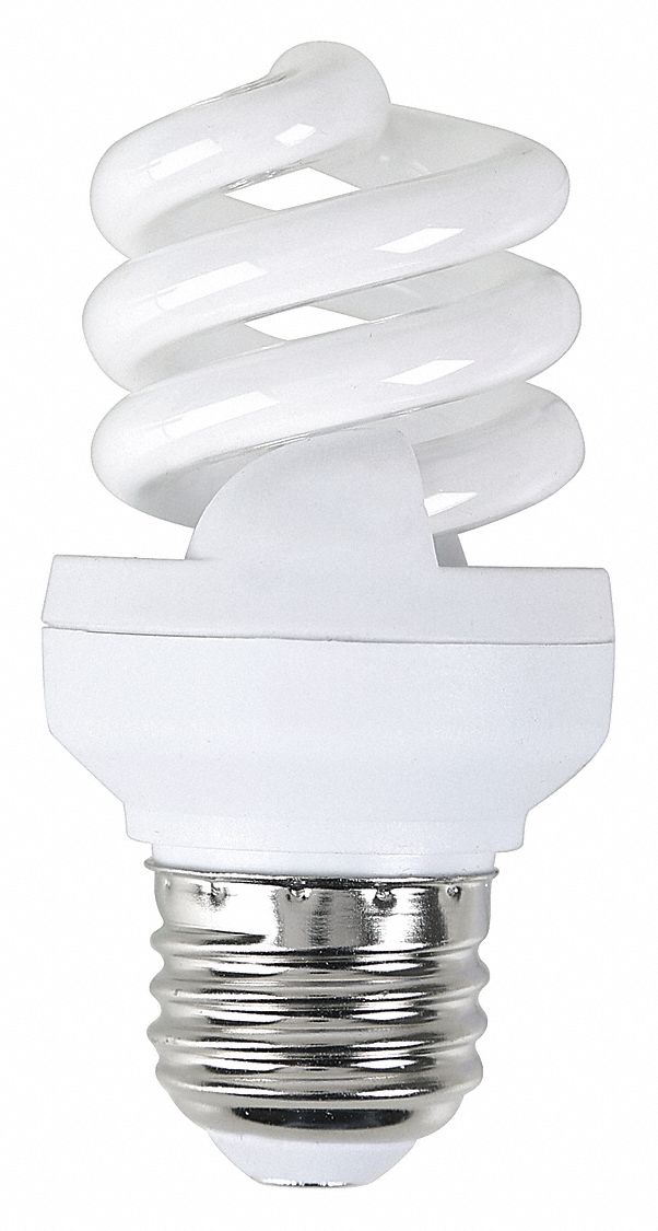 TECNOLITE Lámpara Fluorescente Compacta Enchufable, 9 Watts, Forma del