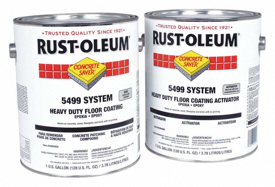 RUSTOLEUM Gray Concrete Patching Compound Kit, 2 gal Can, Coverage 12