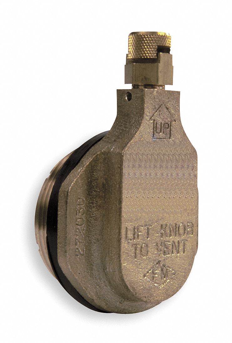 GRAINGER APPROVED Drum Safety Vent, Horiz 5A506272030 Grainger