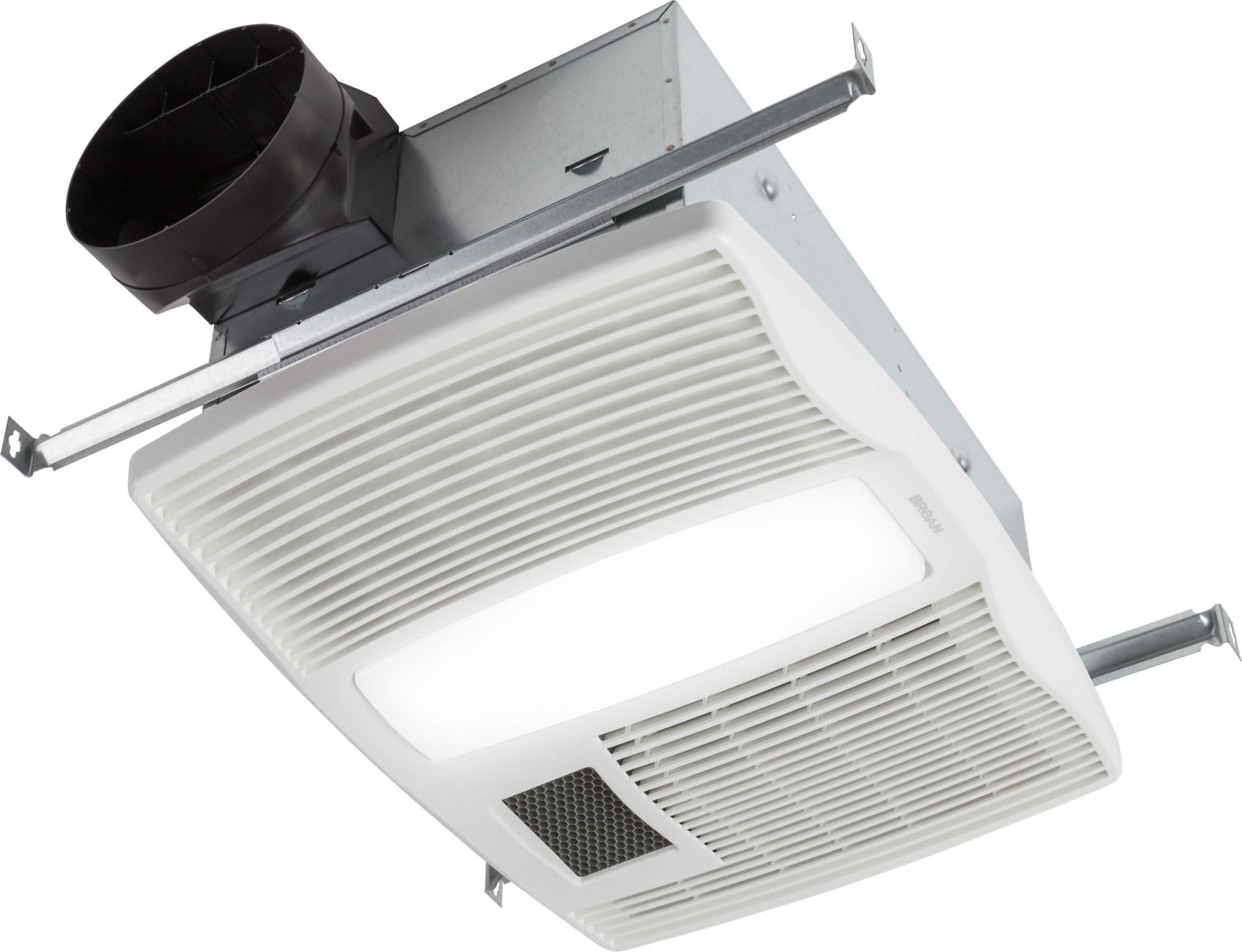 BROAN 17 5/8 in x 11 3/8 in x 7 5/8 in Medium Profile Bathroom Fan, 110