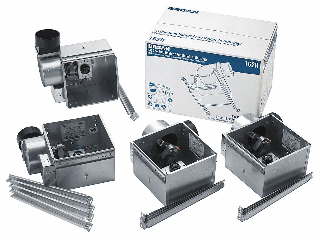 Bathroom Fan Housing Kit Grainger