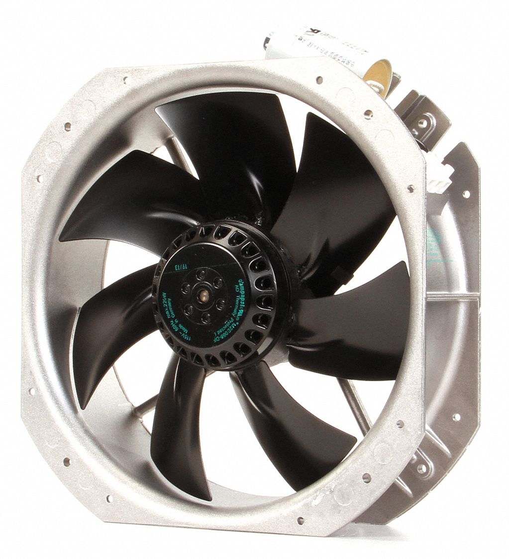EBMPAPST, 11 in Ht, 3 1/8 in Dp, Standard Square Axial Fan 5AGD4