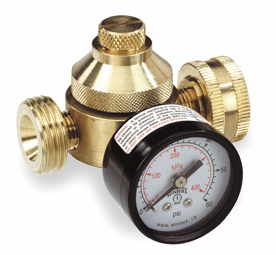 WATTS Pressure Regulator, Brass, 0 to 60 psi 5AJ90H560G 3/4" Grainger