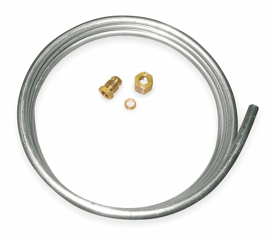 LP/Natural Gas, Aluminum, Replacement Tubing Kit 5AU5911293 Grainger