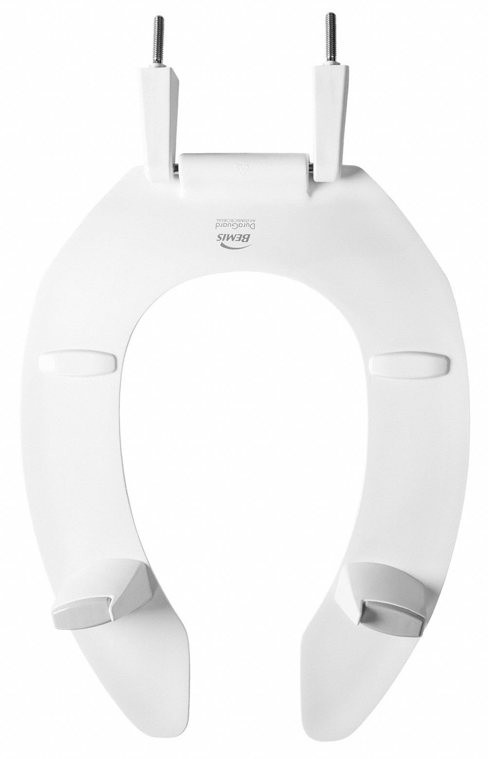 BEMIS Elongated, Lift Toilet Seat Type, Open Front Type, Includes Cover