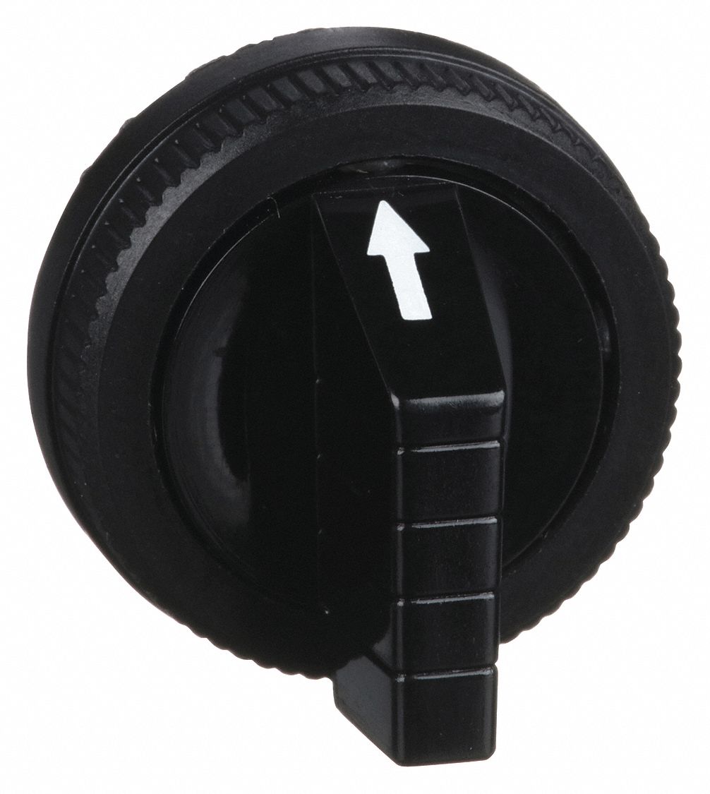 SCHNEIDER ELECTRIC Selector Switch Knob, Size 30 mm, For Use With