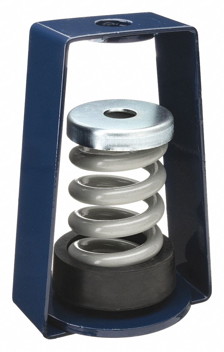 Spring, 940 to 1250 lb Capacity, Hanger Mount Vibration Isolator