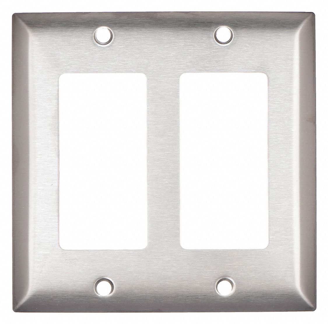 DecoratorRocker, Stainless Steel, Rocker Wall Plate 5C236SS262