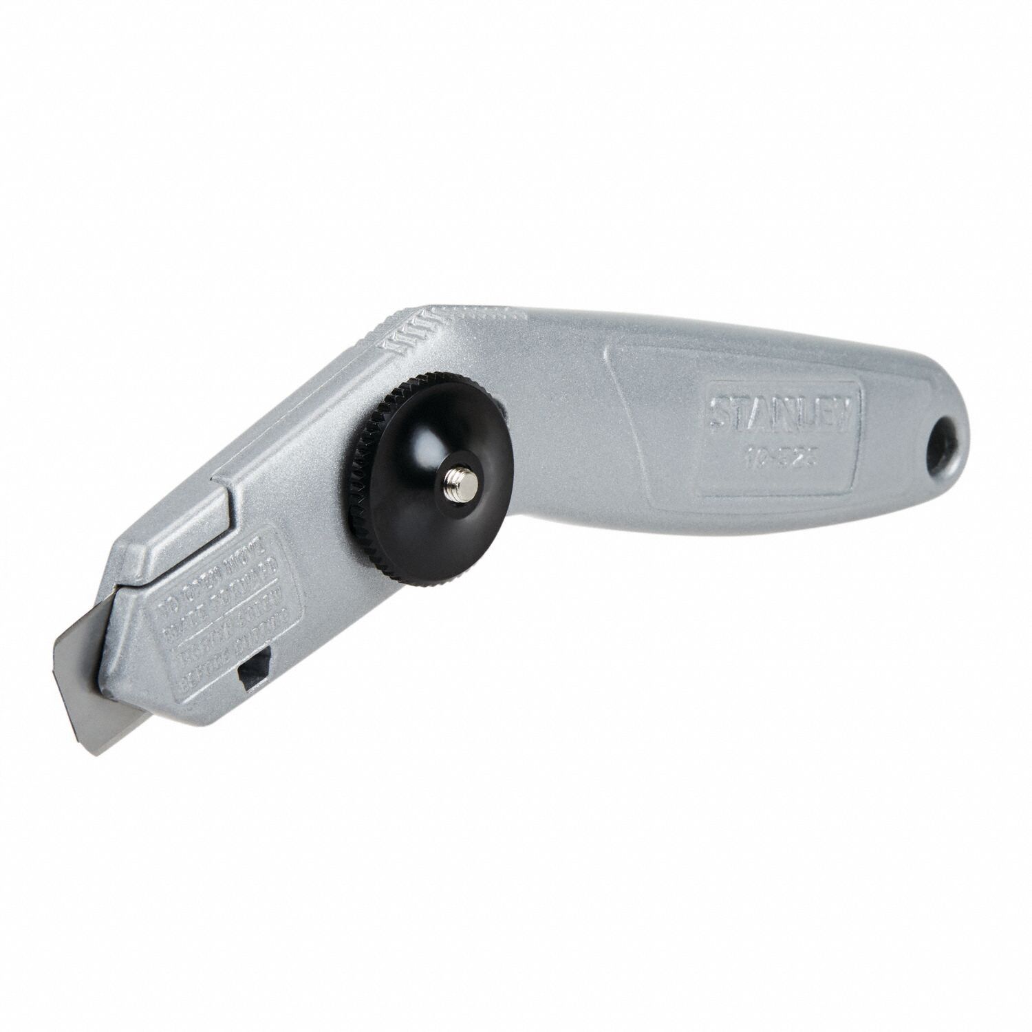 STANLEY Carpet Knife Straight, 1 in Blade Projection Lg, 6 1/2 in